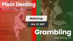 Matchup: Plain Dealing High vs. Grambling  2017