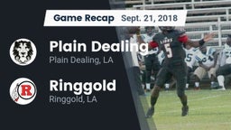 Recap: Plain Dealing  vs. Ringgold  2018