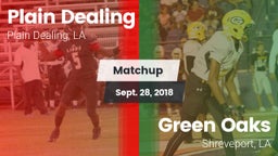 Matchup: Plain Dealing High vs. Green Oaks  2018