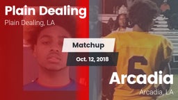 Matchup: Plain Dealing High vs. Arcadia  2018