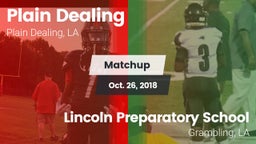 Matchup: Plain Dealing High vs. Lincoln Preparatory School 2018