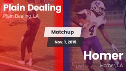 Matchup: Plain Dealing High vs. Homer  2019