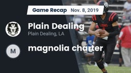 Recap: Plain Dealing  vs. magnolia charter 2019