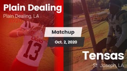 Matchup: Plain Dealing High vs. Tensas  2020