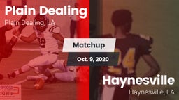 Matchup: Plain Dealing High vs. Haynesville  2020