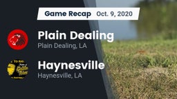 Recap: Plain Dealing  vs. Haynesville  2020