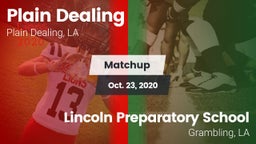 Matchup: Plain Dealing High vs. Lincoln Preparatory School 2020