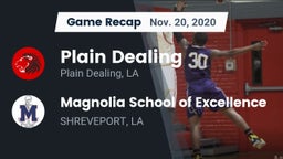 Recap: Plain Dealing  vs. Magnolia School of Excellence 2020