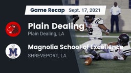 Recap: Plain Dealing  vs. Magnolia School of Excellence 2021
