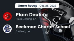 Recap: Plain Dealing  vs. Beekman Charter School 2022