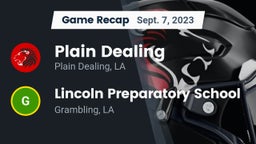 Recap: Plain Dealing  vs. Lincoln Preparatory School 2023