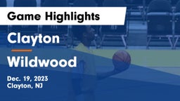 Clayton  vs Wildwood  Game Highlights - Dec. 19, 2023