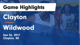 Clayton  vs Wildwood  Game Highlights - Jan 26, 2017