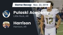 Recap: Pulaski Academy vs. Harrison  2019