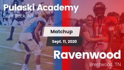 Matchup: Pulaski Academy vs. Ravenwood  2020