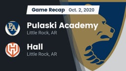 Recap: Pulaski Academy vs. Hall  2020