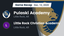 Recap: Pulaski Academy vs. Little Rock Christian Academy  2020