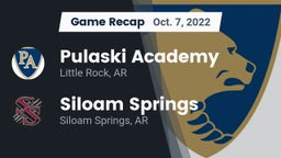 Recap: Pulaski Academy vs. Siloam Springs  2022