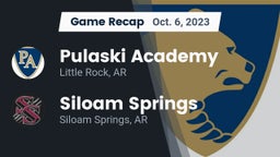 Recap: Pulaski Academy vs. Siloam Springs  2023
