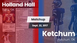 Matchup: Holland Hall High vs. Ketchum  2017
