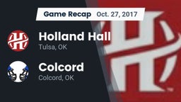 Recap: Holland Hall  vs. Colcord  2017