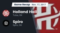 Recap: Holland Hall  vs. Spiro  2017