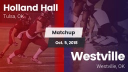 Matchup: Holland Hall High vs. Westville  2018