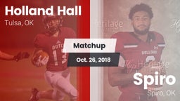 Matchup: Holland Hall High vs. Spiro  2018