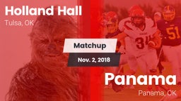 Matchup: Holland Hall High vs. Panama  2018