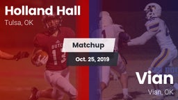 Matchup: Holland Hall High vs. Vian  2019