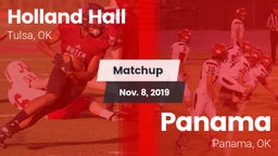 Matchup: Holland Hall High vs. Panama  2019