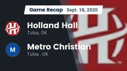 Recap: Holland Hall  vs. Metro Christian 2020