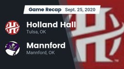 Recap: Holland Hall  vs. Mannford  2020