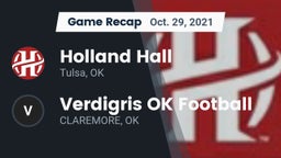 Recap: Holland Hall  vs. Verdigris OK Football 2021