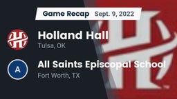 Recap: Holland Hall  vs. All Saints Episcopal School 2022