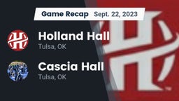Recap: Holland Hall  vs. Cascia Hall  2023