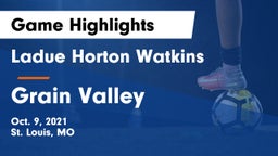 Ladue Horton Watkins  vs Grain Valley  Game Highlights - Oct. 9, 2021
