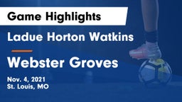 Ladue Horton Watkins  vs Webster Groves  Game Highlights - Nov. 4, 2021