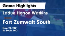 Ladue Horton Watkins  vs Fort Zumwalt South Game Highlights - Nov. 20, 2021