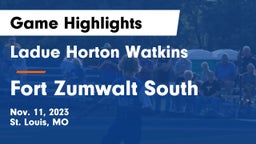 Ladue Horton Watkins  vs Fort Zumwalt South  Game Highlights - Nov. 11, 2023