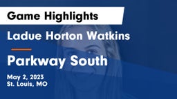 Ladue Horton Watkins  vs Parkway South  Game Highlights - May 2, 2023