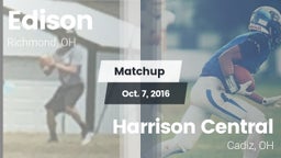 Matchup: Edison  vs. Harrison Central  2016