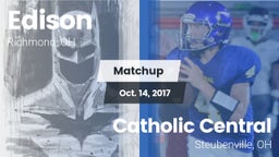 Matchup: Edison  vs. Catholic Central  2017