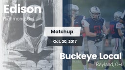 Matchup: Edison  vs. Buckeye Local  2017
