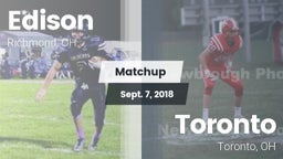 Matchup: Edison  vs. Toronto 2018