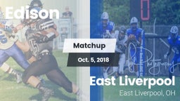 Matchup: Edison  vs. East Liverpool  2018