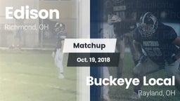 Matchup: Edison  vs. Buckeye Local  2018