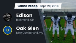 Recap: Edison  vs. Oak Glen  2018