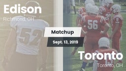 Matchup: Edison  vs. Toronto 2019