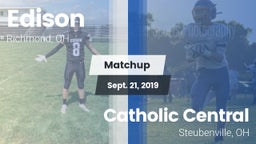 Matchup: Edison  vs. Catholic Central  2019